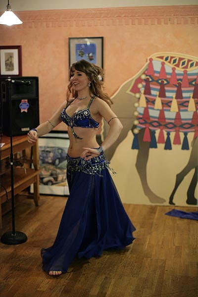 blue bella egyptian dance arabic show